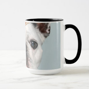 Taza Bulldog francés con corona