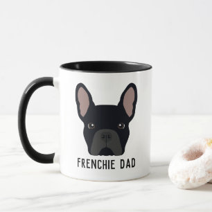 Taza Bulldog francés francés negro