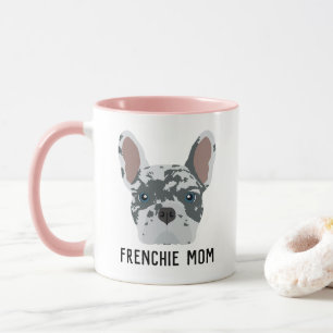 Taza Bulldog francés Frenchie Mom Blue Merle