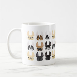 Taza Bulldog francés y peluche de amigos