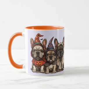 Taza Bulldoges de Halloween