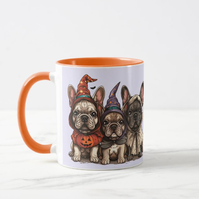 Taza Bulldoges de Halloween (Izquierda)