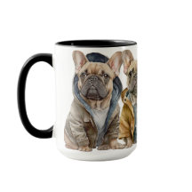 BULLDOGES FRANCESES ADORABLES CON DULCES