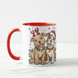 Taza Bulldoges navidades