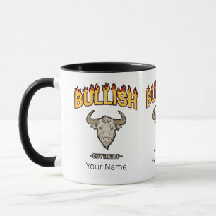 Taza Bullish Day Trader Compra Al Inversor Vintage De D