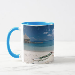 Taza Bungalows desde la playa Motu Toopua