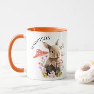 Taza Bunny acuarela cúpula