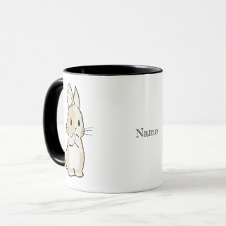 Taza Bunny cleaning paws 