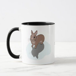 Taza Bunny in puddle