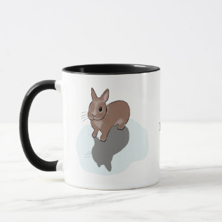 Taza Bunny in puddle 