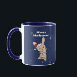 Taza Bunny Merry Christmas Winter Animals Rabbits Coffe<br><div class="desc">El conejo para Navidades con luces de hadas. Animales divertidos con regalos y nieve para las vacaciones. También es gracioso para los Navidades en julio. Hasen son animales dulces y perfectos para los Navidades.</div>