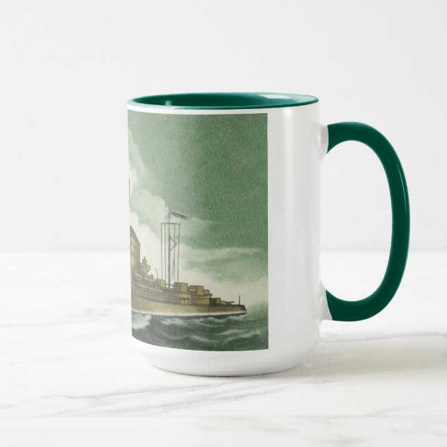 Taza Buque de guerra - atronador (Derecha)