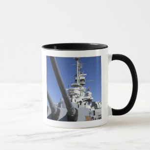 Taza Buque de guerra USS Alabama en el Memorial del Aco