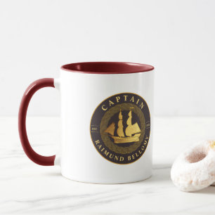 Taza Buque de oro
