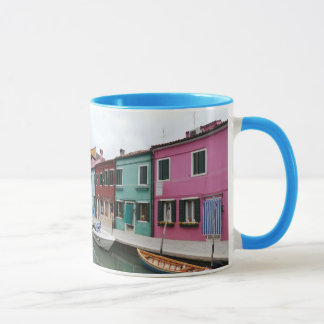 Taza Burano en la laguna veneciana