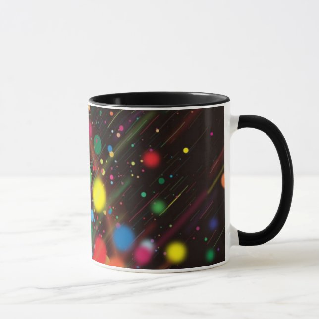 Taza Burbujas de colores - (Derecha)