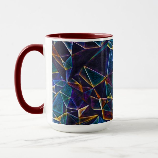 Taza Burbujas rotas Café Mug (Izquierda)