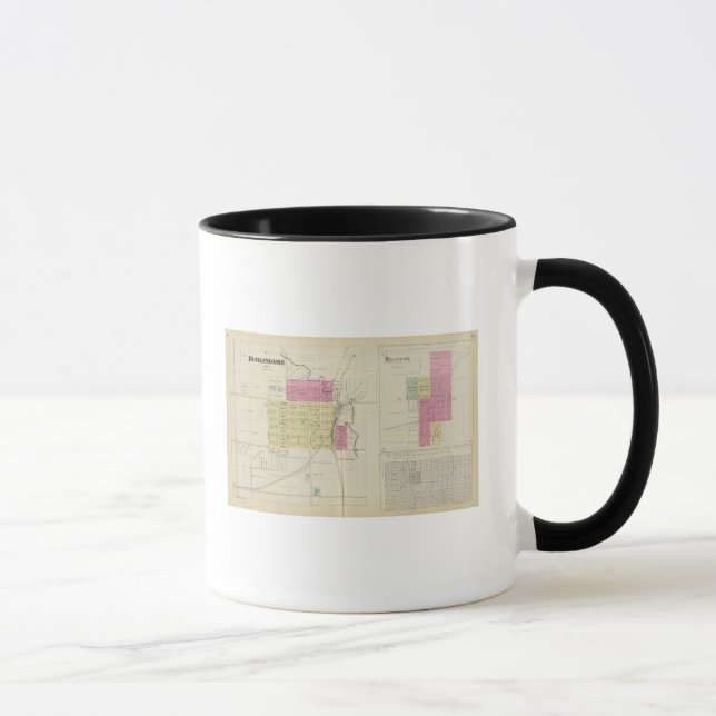 Taza Burlingame, Melvern, Peterton (Derecha)
