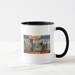 Taza Burlington, Iowa - escenas grandes 2 de la letra