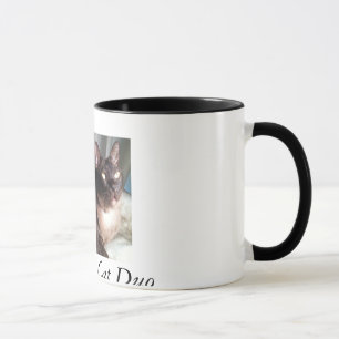 Taza BurmeseDuo_18, dúo del gato birmano