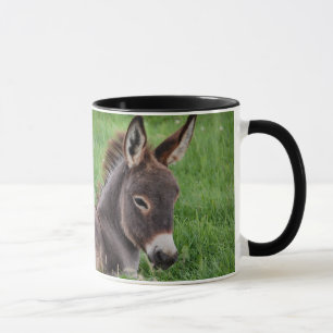 Taza Burro en la hierba