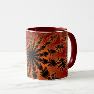 Taza Burst Fractal de otoño