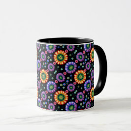 Taza Burst psicodélico