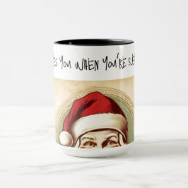 Taza Buscando Navidades durmientes en Santa Sede café M