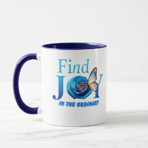 Taza Buscar alegría en la ordinaria