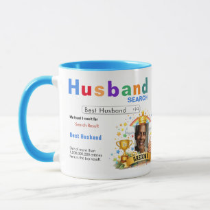 Taza Búsqueda del Mejor Marido Divertido Personalizado