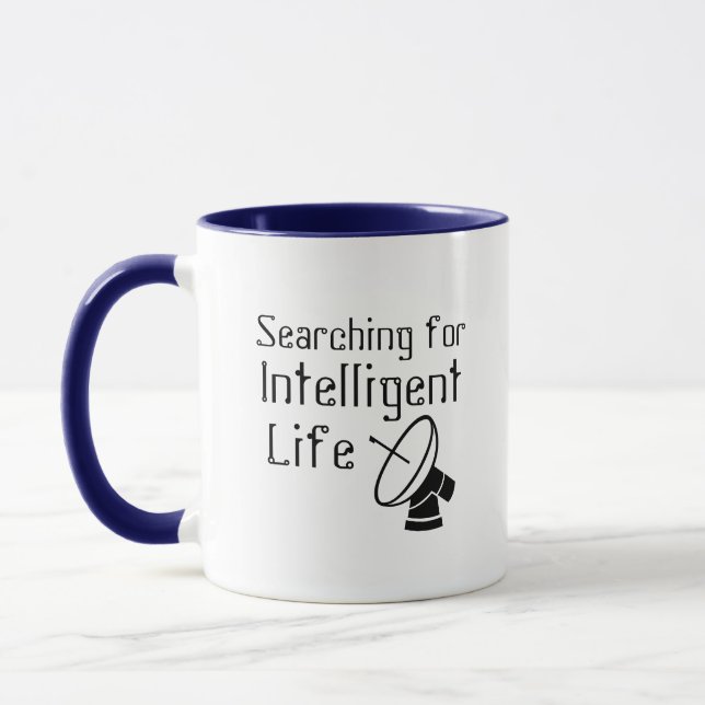 Taza Búsqueda para la vida inteligente (Izquierda)