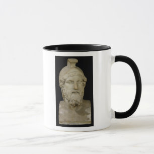 Taza Busto de Miltiades 480-336 A.C.