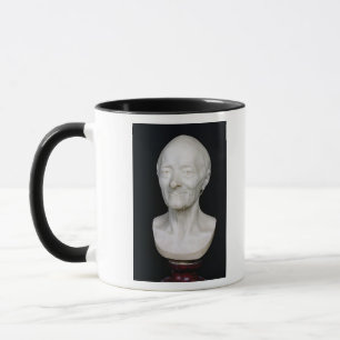 Taza Busto de Voltaire sin su peluca, 1778