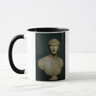 Taza Busto del retrato del emperador Trajan (53-117
