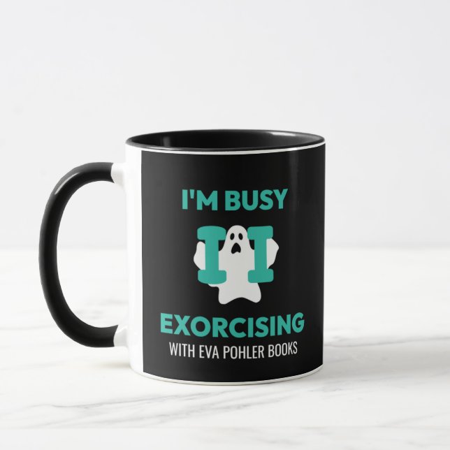Taza Busy Exorcising Mug (Izquierda)