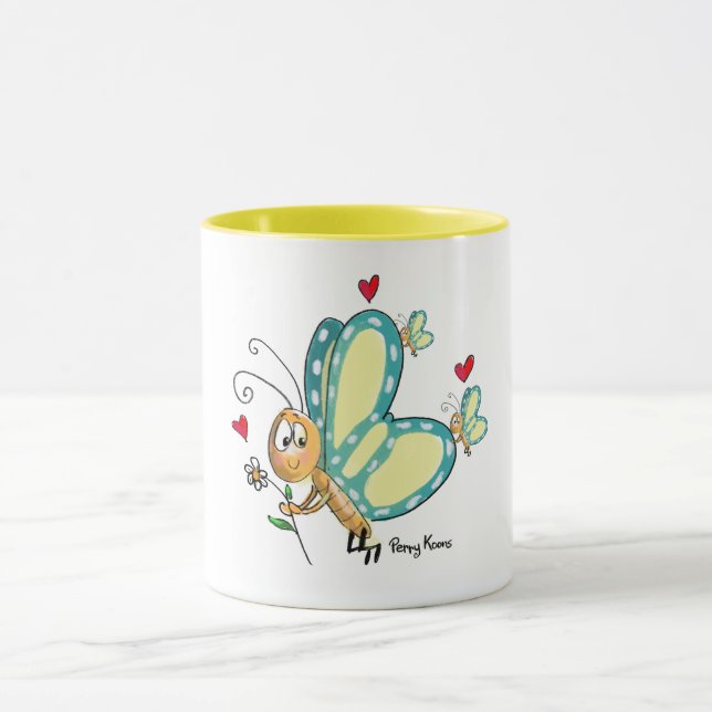 Taza Butterfly Mug (Centro)