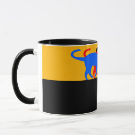 Taza C01 - Tasse mit 3 farbigen Katzen