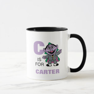 Taza C es para Count von Count   Añadir su nombre