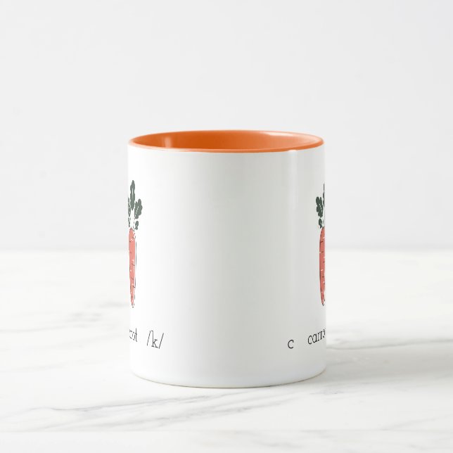 Taza c zanahoria /k/ mug (Centro)