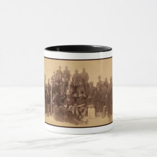 Taza Caballería de Combate Negra Americana: Guerreros B