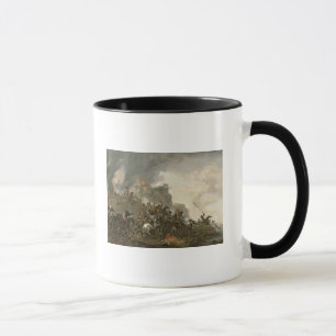 Taza Caballería que hace una salida