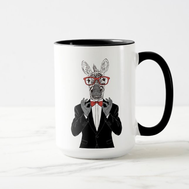 Taza Caballero de la cebra (Derecha)
