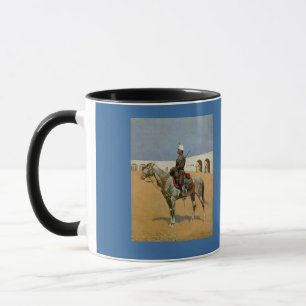 Taza Caballero de la Línea de Remington, México (1889)