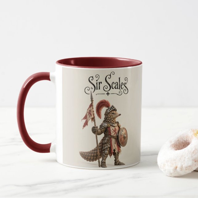 Taza Caballero Pangolín (Con donut)