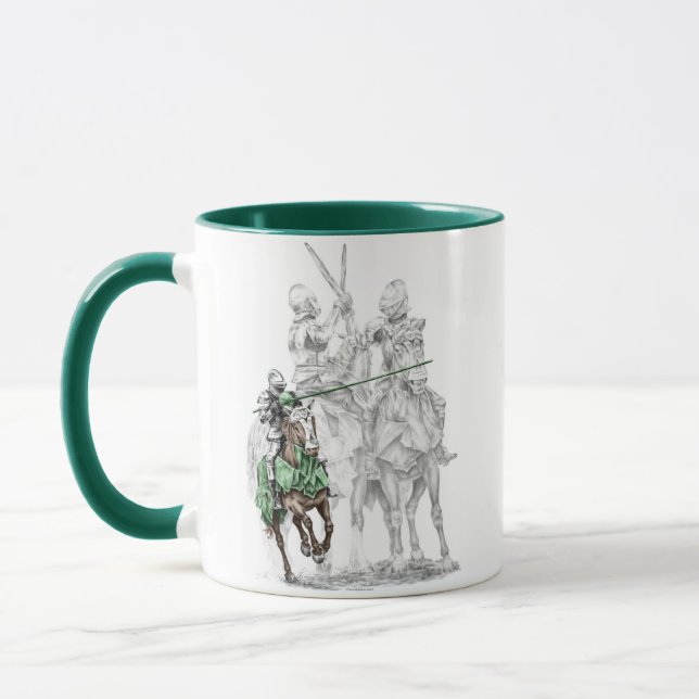 Taza Caballeros renacentistas medievales (Izquierda)