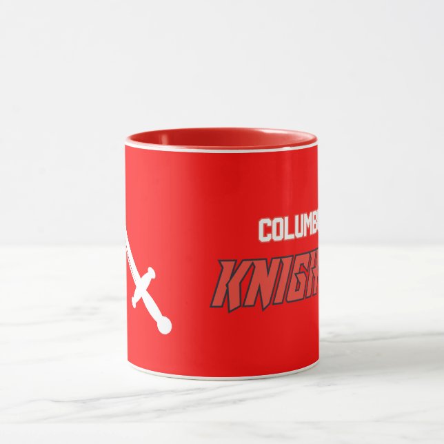Taza Caballeros Rojos de Columbus (Centro)