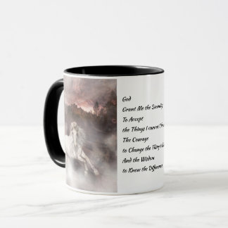 Taza Caballo andaluz y el rezo de la serenidad