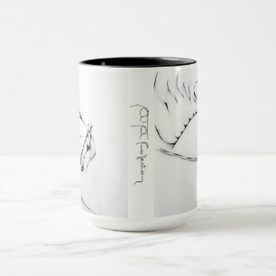Taza "Caballo Árabe" de Adelia Audi