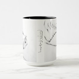 Taza "Caballo Árabe" de Adelia Audi