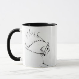 Taza "Caballo Árabe" de Adelia Audi